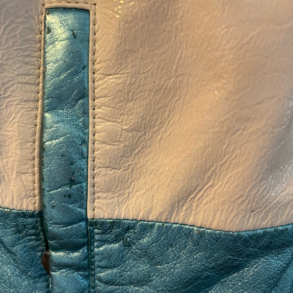 THE MIGHTY COMPANY genuine leather bomber jacket - Picture 4 of 12